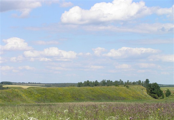 Image - Remnants of the early Scythian Nemyriv fortified settlement (7th-6th century BC).